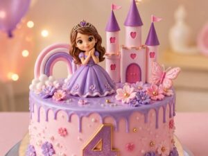Barbie Princess Castle Cake in Lahore