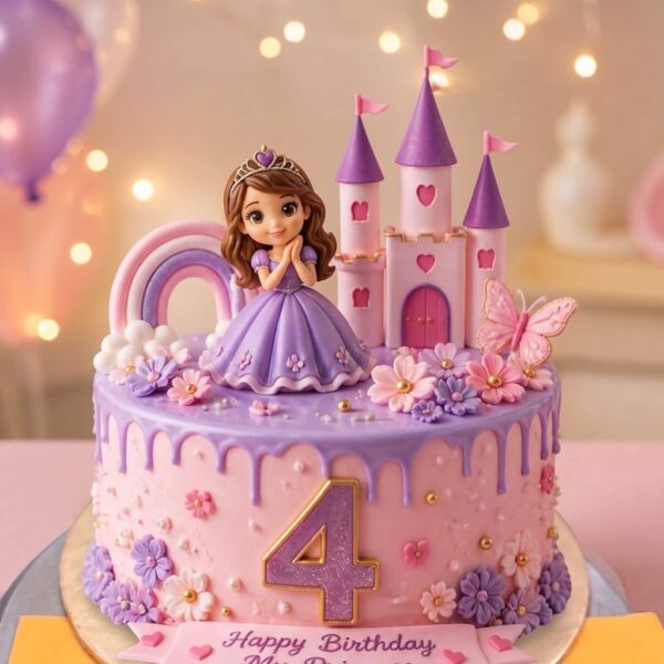 Barbie Princess Castle Cake in Lahore — delivered in Gulberg, Lahore