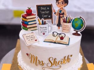 Best Teacher Ever Cake in Lahore