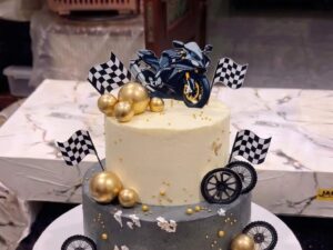 Bike Birthday Cake in Lahore