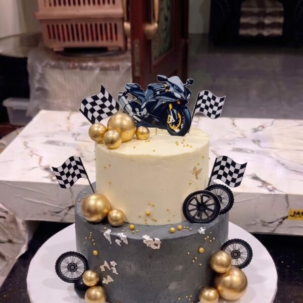 Bike Birthday Cake in Lahore — delivered in Lake City, Lahore