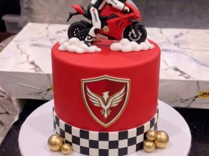 Bike Theme Cake by Coco Crave — premium bike theme cake delivered in Lahore
