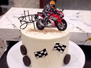 Motorbike Cake in Lahore by Coco Crave — premium motorbike cake in lahore delivered in Lahore