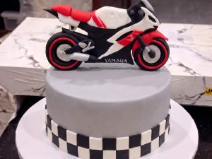 Sports Bike Cake by Coco Crave — premium sports bike cake delivered in Lahore