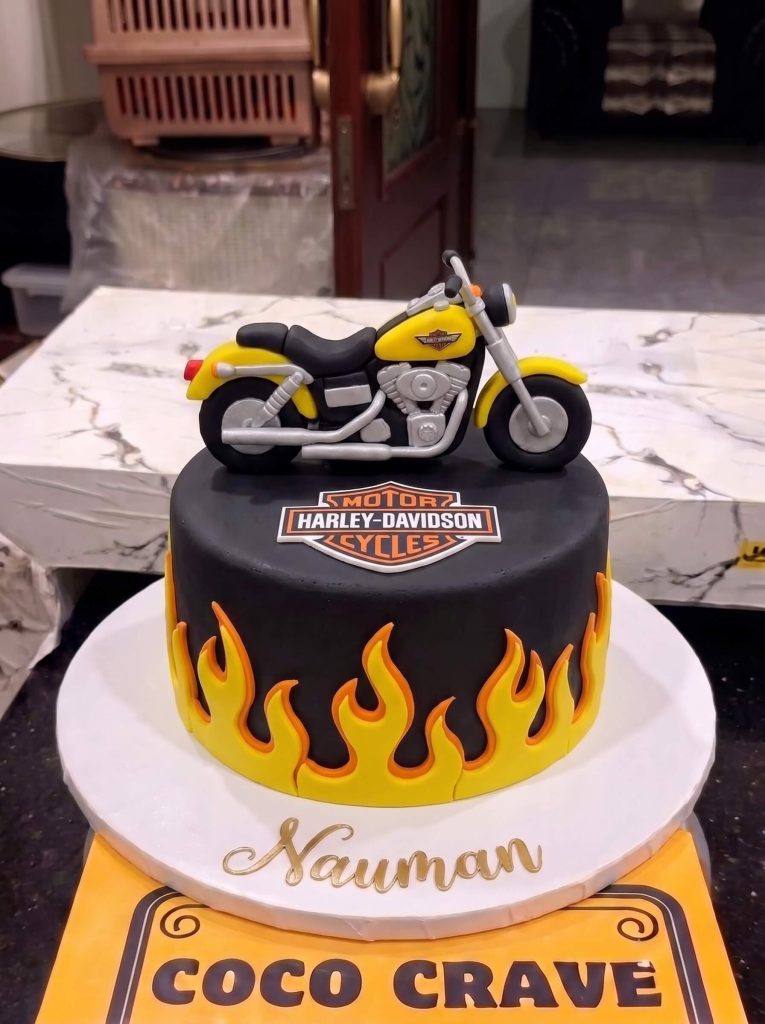Dirt Bike Cake in Lahore