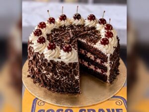 Black Forest Cherry Cream Cake in Lahore
