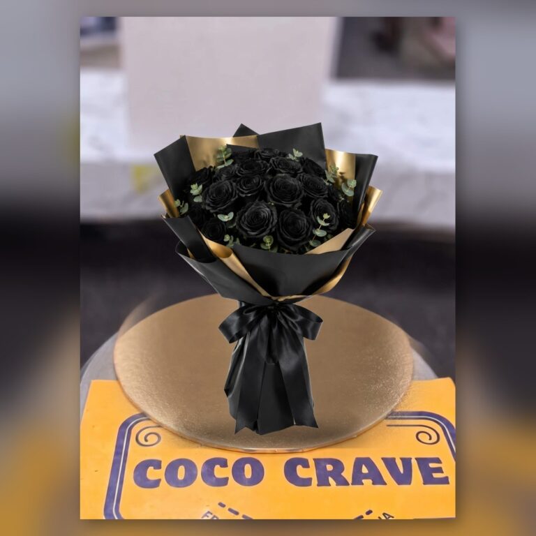 Black Rose Bouquets in Lahore