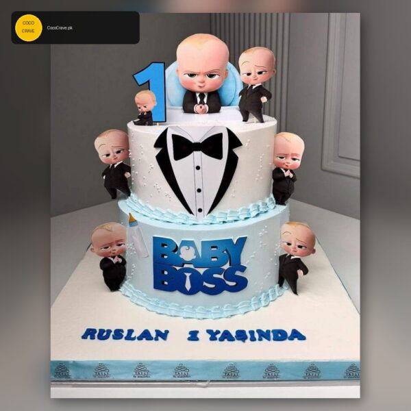Boss Baby Theme Cake in Lahore — delivered in Lake City, Lahore