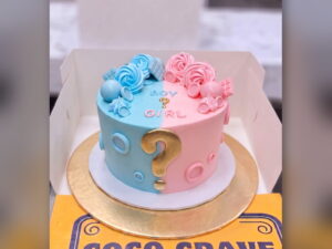 Boy or Girl Question Mark Cake in Lahore — CocoCrave.pk Lahore
