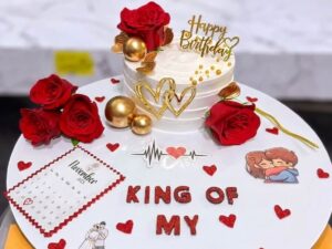 King of My Heart Cake in Lahore
