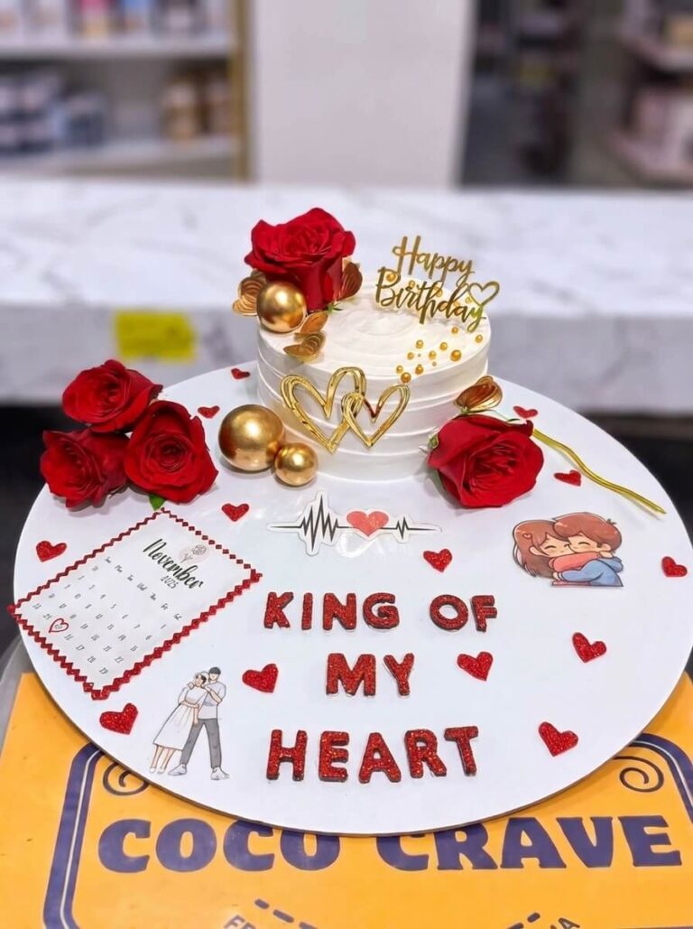 King of My Heart Cake in Lahore