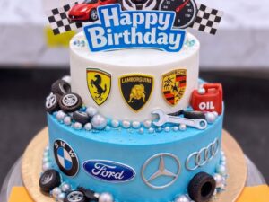 Car Brands Cake in Lahore