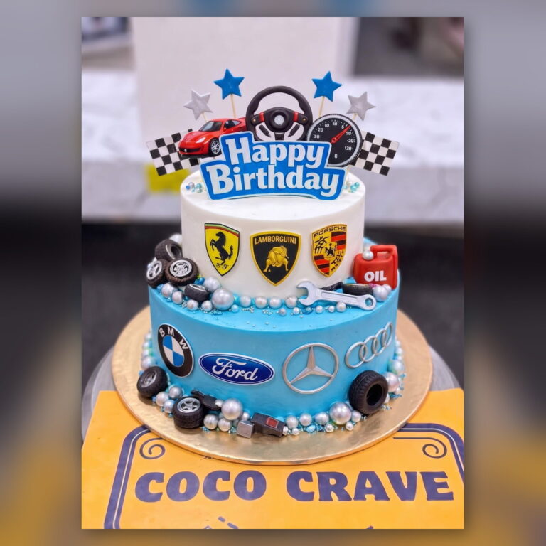 Car Brands Cake in Lahore