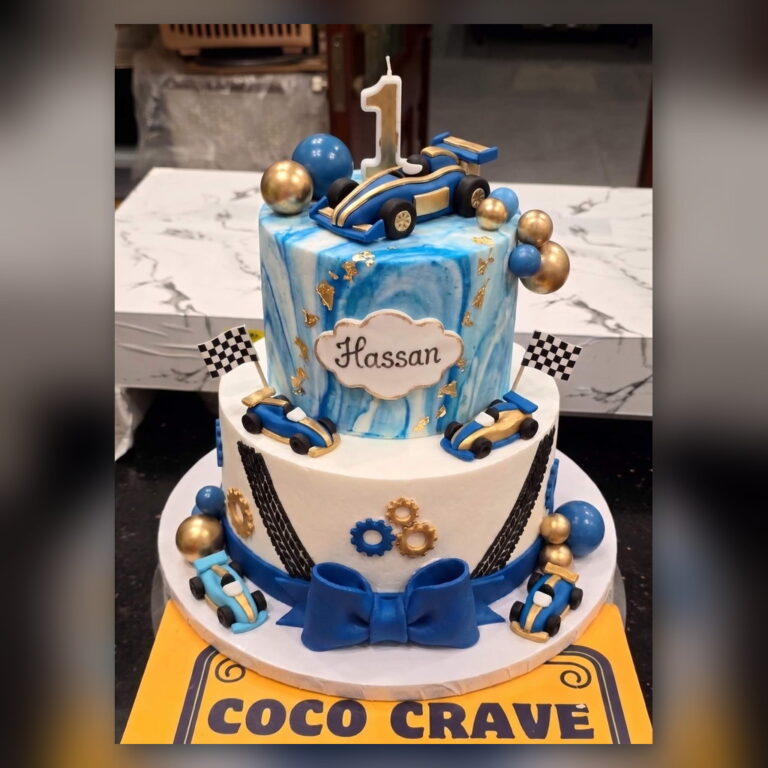 Car Theme Cake in Lahore