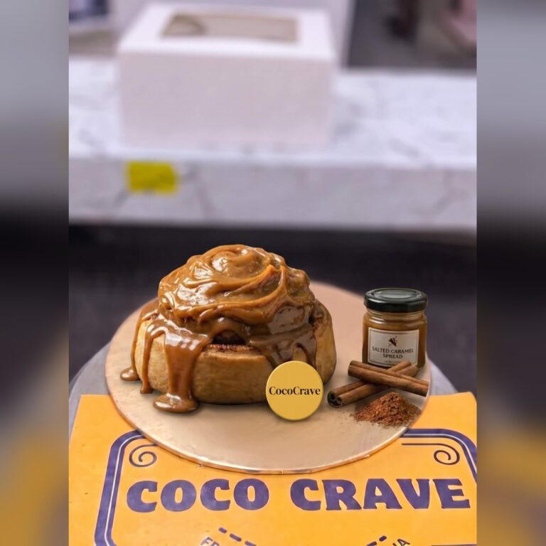 Caramel Heaven Cinnamon Roll in Lahore