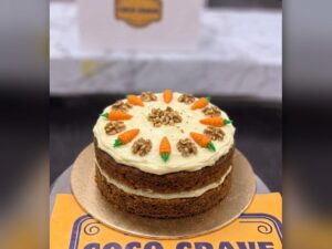 Carrot Cake in Lahore — CocoCrave branded photo