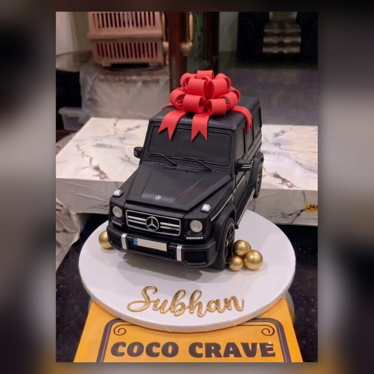 Cartoon Car Cake in Lahore