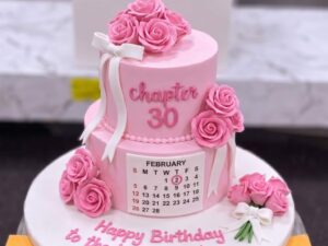 Chapter 30 Birthday Cake with Roses in Lahore
