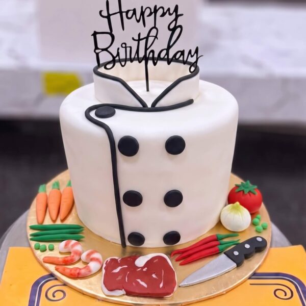Chef Theme Cake in Lahore — delivered in Eme Society, Lahore