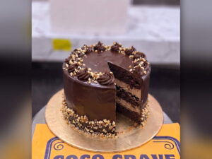 Chocolate Nut Fudge Cake in Lahore — CocoCrave.pk Lahore