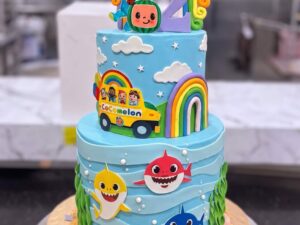 Cocomelon Cakes
