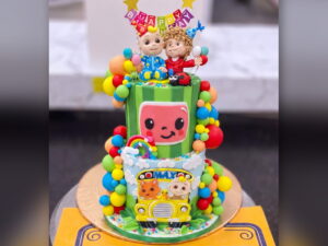 Cocomelon Balloon Cake in Lahore