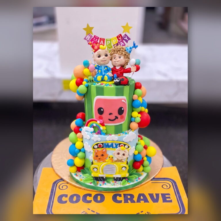 Cocomelon Balloon Cake in Lahore