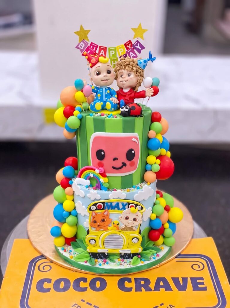 Cocomelon Balloon Cake in Lahore