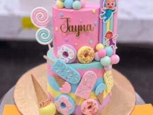 Cocomelon Donut Cake in Lahore