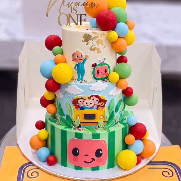 Cocomelon First Birthday Cake in Lahore