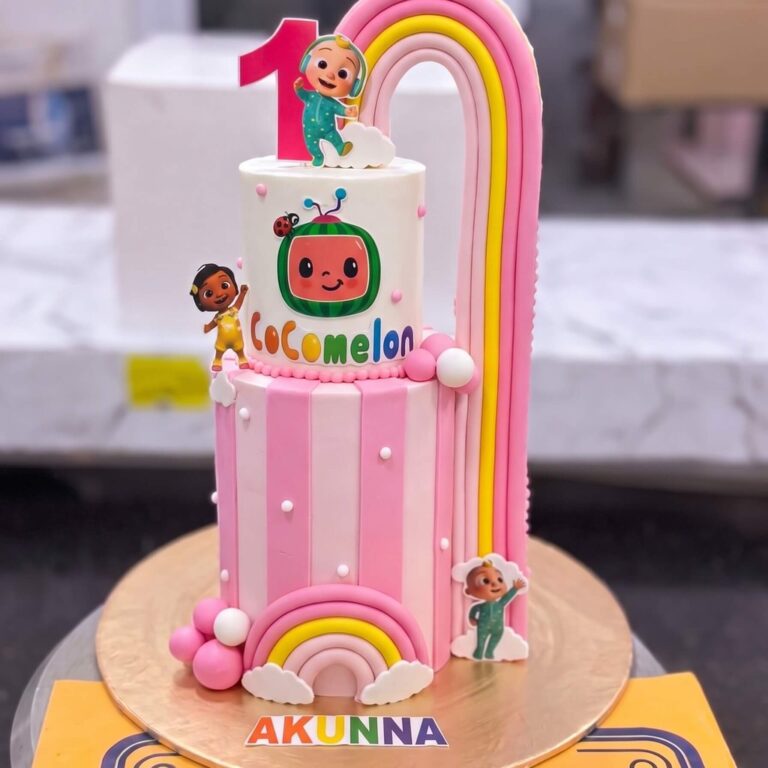 Cocomelon Rainbow Cake in Lahore