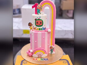 Cocomelon Rainbow Cake in Lahore