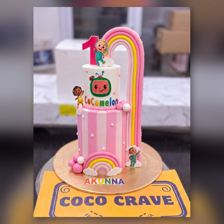 Cocomelon Rainbow Cake in Lahore