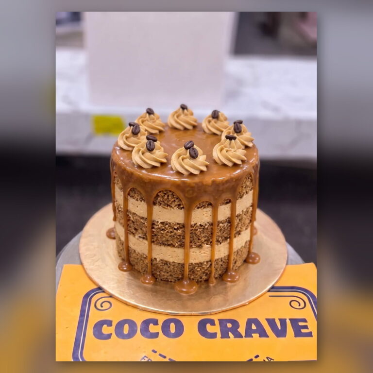 Coffee Bean Buttercream Cake in Lahore