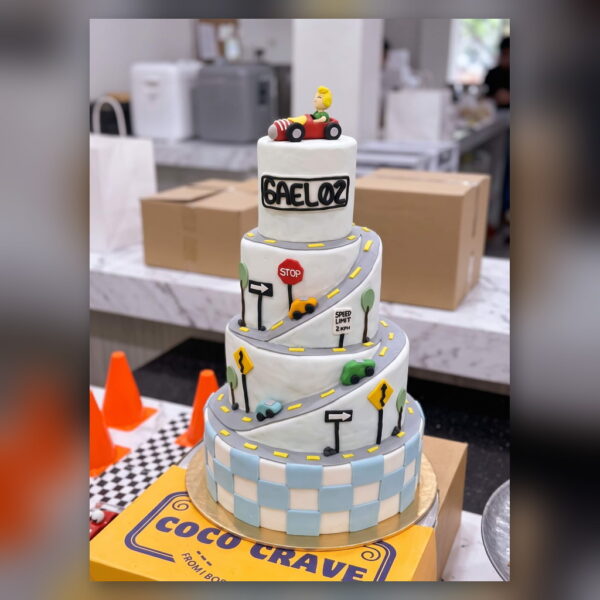 Construction Road Work Cake in Lahore — delivered in Lahore Cake Delivery Dha, Lahore