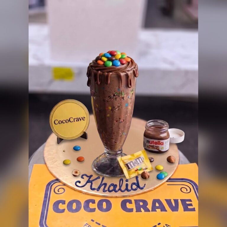 Crushed M&Ms Nutella Shake in Lahore
