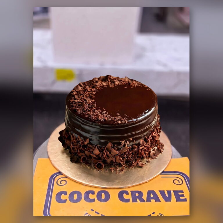 Dark Chocolate Shavings Cake in Lahore