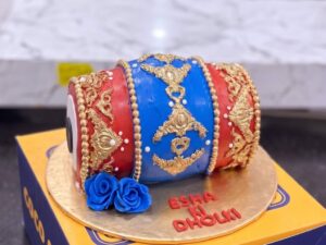 Dholki Mehndi Cake in Lahore