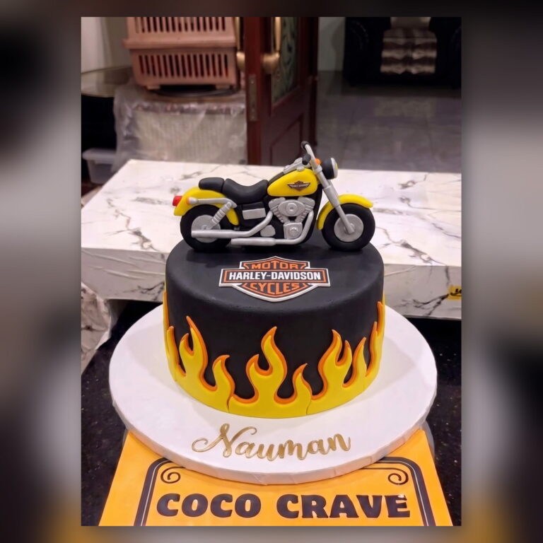 Dirt Bike Cake in Lahore