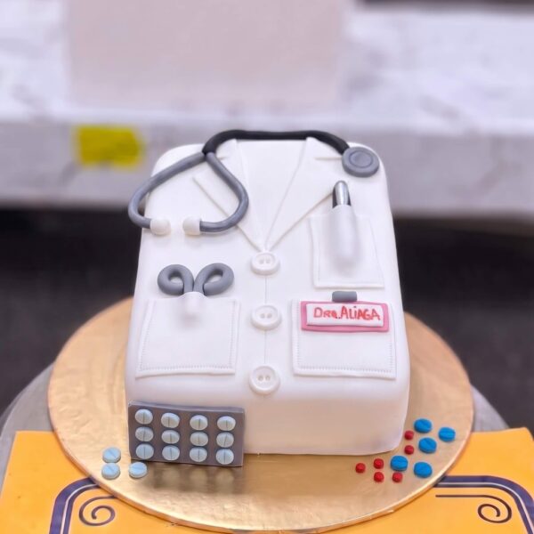Doctor Coat Cake in Lahore — delivered in Lahore
