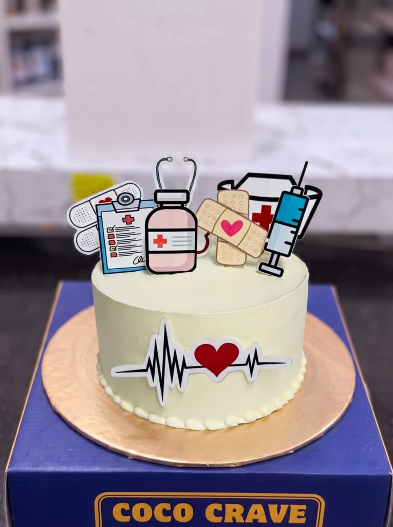 Nurse Medical Supplies Cake in Lahore