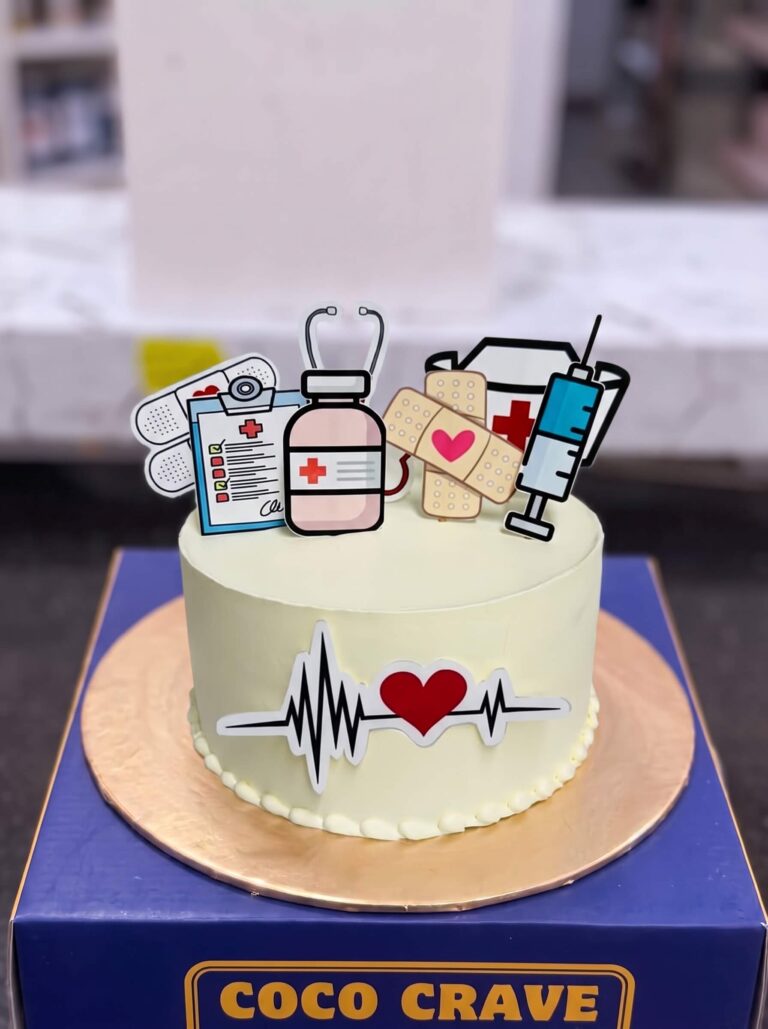 Nurse Medical Supplies Cake in Lahore
