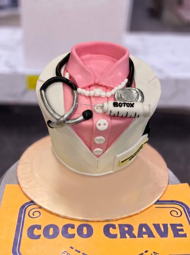 Female Doctor Coat Cake in Lahore