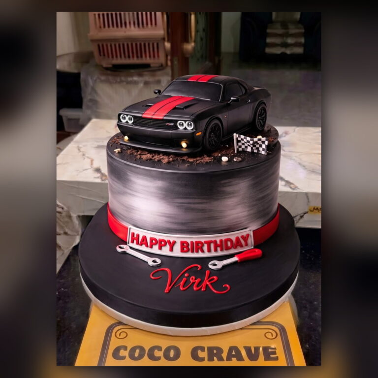 F1 Racing Car Cake in Lahore