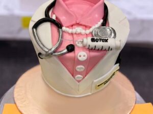 Female Doctor Coat Cake in Lahore