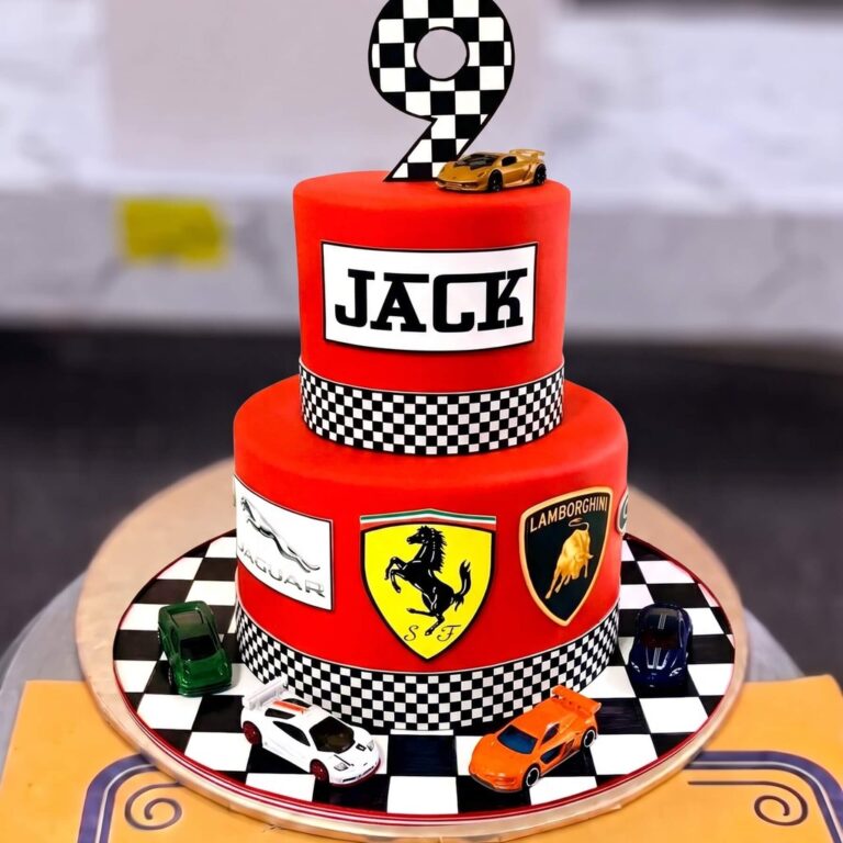 Ferrari Two Tier Cake in Lahore