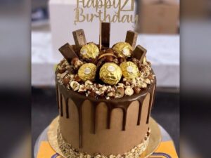 Ferrero Rocher Twenty-First Birthday Cake in Lahore