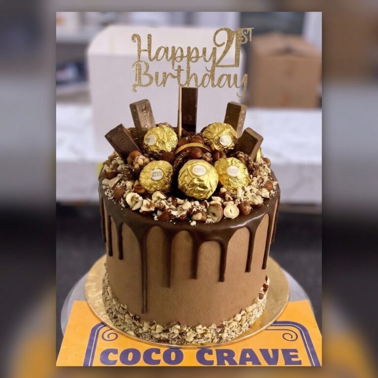 Ferrero Rocher Twenty-First Birthday Cake in Lahore