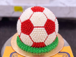 Football Ball Birthday Cake in Lahore