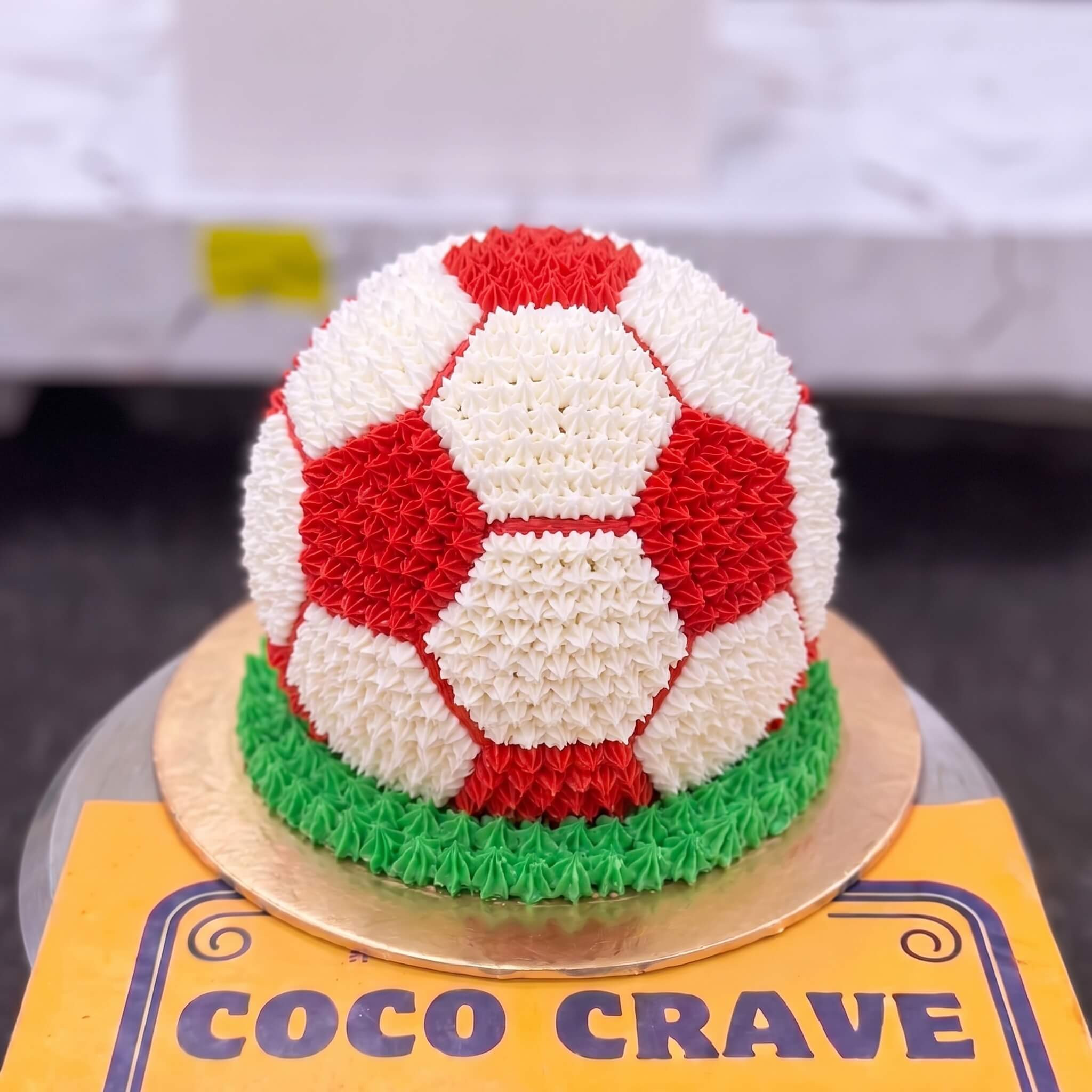 Football Ball Birthday Cake in Lahore Football Ball Birthday Cake in Lahore — CocoCrave Lahore